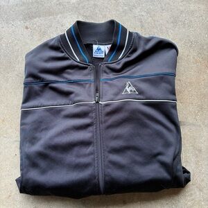 Vintage Le Coq Sportif Track Jacket Y2K Full Zip Retro 90s Sport